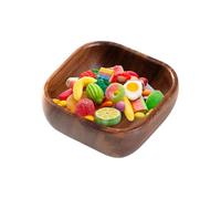 Genérico Tazones para ensalada | Bandeja decorativa en forma cuadrada - de servir para romper las nueces para sándwich aperitivos salsa dulces postres condimentos cerezas