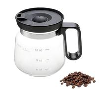 Genérico Tazza da caffè in vetro da 475 ml, tazzine da caffè in vetro trasparente con coperchio e manico comodo, tazza capiente e resistente al calore per gli amanti del caffè (1pcs)
