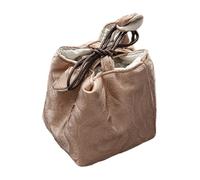 Genérico Tea Bag Organizer - Chinese Aesthetic Pouch for Infusions | Silk Embroidery with Tassel Closure & Satin Lining for Steepening, Sipping, Hiking and Commuting Transit Air Travel Hotel