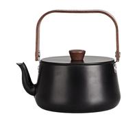 Genérico Tea Kettle, Portable Pot, Stainless Steel, Fast Boiling, Compact Handle, Lightweight Design, Convenient for Home, Kitchen, Travel, Camping, Outdoor Use, Living Room, Bedroom