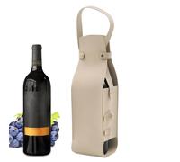 Genérico Tear-Resistant Bottle Bag - Portable Wine Dispenser Bag | Felt Bags, Shopping Bags, Carry-On, Picnic with Leak-Proof and Insulated Compartment for Travel, Picnic