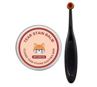 Genérico Tear Stain Remover - Natural Gentle Pet Eye Care Balm, Dog Tear Stain Cleaning Supply, Daily Eye Area Grooming Support, Easy Apply Balm, Pet Care Accessory for Puppies, Cats