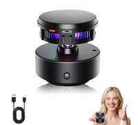 Genérico Techgoplus Phone Holder, Techgoplus Car Mount, 3-in-1 Magnetic Phone Holder, 360° Adjustable Car Mount with Strong Suction Cup, 15w Fast Charging Cooling, for All Smartphones (Black)