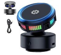 Genérico Techgoplus Phone Holder, Techgoplus Magnetic Holder New Plus 3 in 1 Ultra, 360° Adjustable Car Mount, with Strong Suction Cup, Universal for All Smartphones (Black)