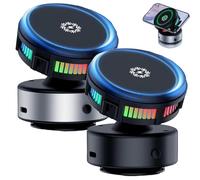 Genérico Techgoplus Phone Holder, Techgoplus New 3 in 1 Ultra Phone Holder for Car, 360° Adjustable Car Mount, with Strong Suction Cup, Universal for All Smartphones (Mix)