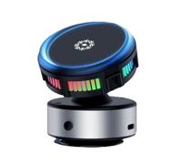 Genérico Techgoplus Phone Holder,Tgp Securegrip Pro Magnetic Holder3-in-1 Magnetic Phone Holder,360° Adjustable Car Mount with Strong Suction Cup, Universal for Smartphones (Silver)
