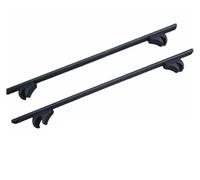 Genérico Techo Coche Portaequipajes para Jeep para Cherokee KL 2014-2024 con Rieles Techo Aluminio 2 Piezas Barras Transversales Negras