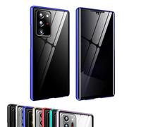 Genérico Techterio Magnetic Phone Case S22/S23/S24 Ultra Privacy Case, Magnetic Mobile Phone Cases, Anti-Peep Screen, Full Coverage (Blue,S24U)