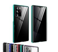 Genérico Techterio Magnetic Phone Case S22/S23/S24 Ultra Privacy Case, Magnetic Mobile Phone Cases, Anti-Peep Screen, Full Coverage (Green,S24U)