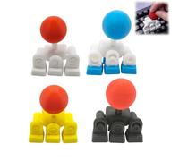 Genérico Teclado Impreso en 3D Joystick Keycap, Accesorio de Juego Retro Mod de Enlace Personalizado de 4 Teclas, Juego de Accesorios de botón analógico novedoso DIY, Mini Fighting Controller (4pcs)