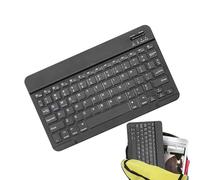 Generico Teclado inalámbrico portátil - Teclado recargable 35 x 12 cm, escritura silenciosa ergonómica, accesorio para ordenador compacto | Dispositivo Longtail ligero conexión para PC portátil Tablet