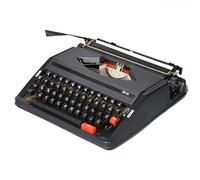 Genérico Teclado Mecánico Inalámbrico de Máquina de Escribir, Diseño Manual Retro Vintage Portátil, Uso Nostálgico, Ideal para Hogar y Oficina