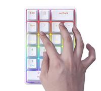 Genérico Teclado Numérico para Computadora,Teclado Mecánico Portátil - Pad Numérico Cableado De Conexión - para Contadores Analistas Financieros Programadores Contables Diseñadores