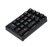 Genérico Teclado Numérico,Teclado Mecánico Mini USB | Pad Numérico de 21 Teclas,para Contabilidad Financiera Equipo de Escritorio Ordenador Portátil Compacto Computadora Portátil Juego