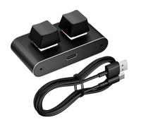 Genérico Teclado Programable | Teclado De 2 Teclas Tipo-C - Macro con Ajuste De 5 Caracteres,para Oficina Juegos Diseño Gráfico Transmisión En Edición De Video Programación Streamers