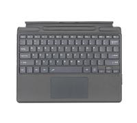 Genérico Teclado Ultra Delgado con Panel Táctil Multi-Táctil para Surface Pro 11 10 9 8 X Inalámbrico Iluminación de 7 Colores y Batería Recargable Escritura Ergonómica Silenciosa