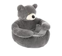 Genérico Teddy Bear Dog Bed - Plush Soft Warm Pet Bed, Anti-Slip Washable for Autumn and Winter, Suitable Small Dogs, Puppies & Cats (Greey,Medium)