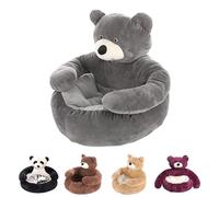 Genérico Teddy Bear Dog Bed, with Hugging Arms, Leisure Dog Bed, Plush Cuddler for Small Dogs & Puppies, Super Soft Cuddle Nest, Non-Slip and Removable (B,Medium)
