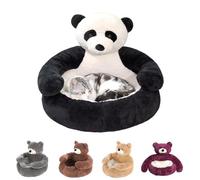 Genérico Teddy Bear Dog Bed, with Hugging Arms, Leisure Dog Bed, Plush Cuddler for Small Dogs & Puppies, Super Soft Cuddle Nest, Non-Slip and Removable (A,Large)