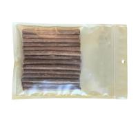 Genérico Teething Stick For Dogs - 4 Pieces Natural Teething Sticks | Teethings Stick For Growing Puppies, Stress Relief Bully Sticks Chew Toys, Puppies Chew Toys Bully Fors Puppy