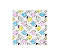Genérico Tela Aislante Envolvente PapelAluminio Autoadhesiva Refrigerante GranFormato Cubierta Térmica Plegable DiseñoAnimado Protección Botella Multifuncional 50x50cm 100g