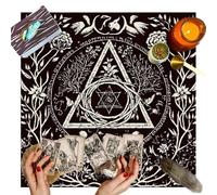 Genérico Tela de Cartas del Tarot | Tela para Extender Cartas del Tarot | Suministros de brujería de Tela de Altar Decorativa Cielo para los Amantes de Las Tarot