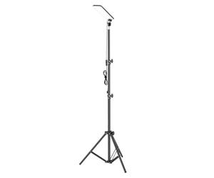 Genérico Telescopic LED Camping Light - Metal & Fireproof PC 59cm 800g, Tripod Work Lamp, Adjustable Outdoor Lamp | 84 Leds Night Fishing Light For Patio, Tent, Garage, Workshop, Barbecue, Hunting