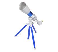 Genérico telescopio microscopio de Juguete microscopio microscopio para prismáticos binoculares microscopio biológico binoculares para pequeños el plastico Blue