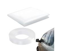 Generico Temporary Shield, Broken Window Cover, 47.24x31.5in Film with Waterproof, Clear PVC Sheet Protector, Car Glass with Tape Design, Vehicle Accessory for SUV Truck Windshield