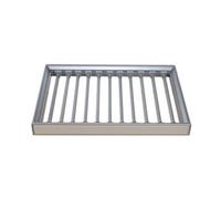 Genérico Tendedero de aleación de Aluminio para armarios, Ahorra Espacio, Organizador extraíble para Pantalones, diseño Invisible, Apto para Espacios de 714 a 764 mm, Ideal para lavandería y almacena