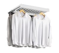 Genérico Tendedero Invisible para Pantalones, Cesta extraíble para Armario, tendedero para Lavadora Que Ahorra Espacio, Ideal para secar y Guardar Pantalones (664-714 mm)