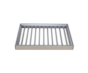 Genérico Tendedero Invisible, Perchero de Aluminio para Pantalones Que Ahorra Espacio, Organizador extraíble para Lavadora (Gris, 614-664 mm) - Maximiza el Almacenamiento y la eficiencia