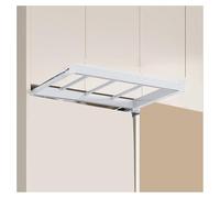 Genérico Tendedero Invisible Ropa, Estante Independiente Lavadero, Ahorro De Espacio Ajustable En Ancho, for Colgar Ropa Y Otros Artículos(Color 1,45x56.4-61.4cm)