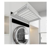 Genérico Tendedero retráctil Invisible, Cesta para Lavadora integrada en el Armario, tendedero extraíble para Pantalones (Color 2, 48 x 51-56 cm): solución Que Ahorra Espacio para un Secado eficiente