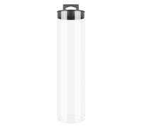 Genérico Tennis Ball Storage Canister - Clear Cylinder Tube | Ergonomic Non Slip Handle, Durable Display Case For Pique Balls Pong Baseballs, Training Organizer For Sports and Pet Toys