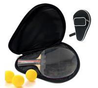 Genérico Tennis Bat Bag - 11,42 x 7,48 pulgadas - Mesa Tennis Racket Case, Pong Bat Carry Bag Cover, Paddle Ball Organizer | for Adult Kids Sports Game Training Indoor Outdoor Yard School Accessories