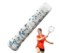 Genérico Tennis Racket Grip Tape, Soft Racquet Overgrip, Polyester Ammonia Non-Woven Fabric, Anti-Slip and Sweat-Absorbent for Tennis, Badminton, Squash Rackets, Ideal for Beach Shots, 110x2.5 cm