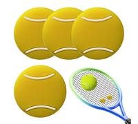 Genérico Tennis Racket Vibration Dampener, 4X Silicone Squash Racquets Shock Absorbing, 0,98 x 0,28 pulgadas Portable Tennis Accessories Racket Damper for Father, Boyfriend