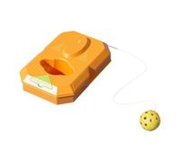 Genérico Tennis Rebounder Trainer Set, Solo Practice Bounce Wall, Training Balls Return Tool, Beginner Tennis Skill Trainer, Portable Equipment for Home Gym Backyard Court 10.24x6.69in