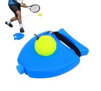 Genérico Tennis Trainer - Self Practice Rebound| Training System with String Ball | Ball Tennis Trainer Base Set For Beginners Sport Exercise Backyard Garage Park School