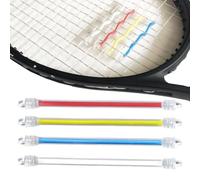 Genérico Tennis Vibration Dampener - Shock Absorbing Silicone Dampener, 10.5cm Racquet String Accessory, 4X Flexible Replacement Parts For Tennis Racket String Damping Performance Control