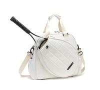 Genérico Tennisschlägertasche, Tennisschlägertaschen für Herren,Wasserdichter Tennis-Sling-Rucksack mit großer Kapazität | -Umhängetasche mit verstellbarem Riemen und Griff, passend für Badminton