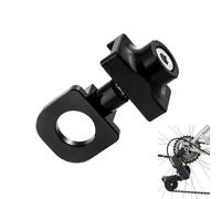 Generico Tensor de cadena, regulador de cadena de bicicleta de velocidad única | Tensor de cadena para bicicleta regulador de aleación de aluminio, previene la caída de la cadena accesorio