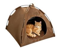 Genérico Tent for Cats Portable Spacious Pet Cooling Cave with Mat