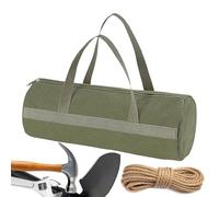 Genérico Tent Stake Organizer - Heavy Duty Canvas Storage Bag with Secure Zipper, Enhances Camping Efficiency by Holding Stakes and Small Gear, Ideal for Campers, Hikers, and Outdoor Enthusiasts