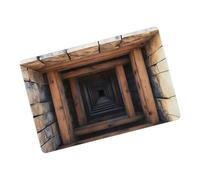 Genérico Teppich mit 3D optischer Täuschung - 40 X 60 Zentimeter Rutschfeste Eingangsmatte,3D Optik Türvorleger,Für Küche Bad Flur Wohnzimmer Deko Türbereich Halloween Dekoration