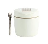 Genérico Térmica | Con Cuchara y Bolsa 1,2 L Acero Inoxidable al Vacío,Contenedores de Almuerzo Térmicos | Para Camping Playa Aire Libre Senderismo Escalada Viajes Trabajo Vacaciones Desplazamientos