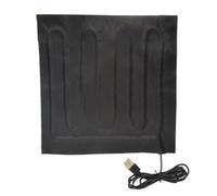 Generico Térmico - Fibra + Grafeno, manta calentada, ligera | Esterilla impermeable para casa, viaje, oficina, coche, almohadilla USB portátil para camping, manta a batería