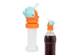 Genérico Tétine Bouteille Adulte Enfant - Bouchon Flexible 2 Pièces, Lavable, Débit Contrôlé, Durable, Anti Choc, Idéal Vélo, Randonnée, Bureau, Chariot, École, Camping, Malade, Senior, Voyage
