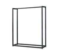 Genérico Textile Commercial Fabric Storage Rack,Classified Display,Textile Storage Rack,Floor Carpet Sample Holder for Fabric Scarves(Black)
